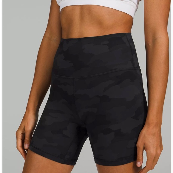 lululemon athletica | Shorts | Lululemon Camo Biker Shorts Worn Once |  Poshmark